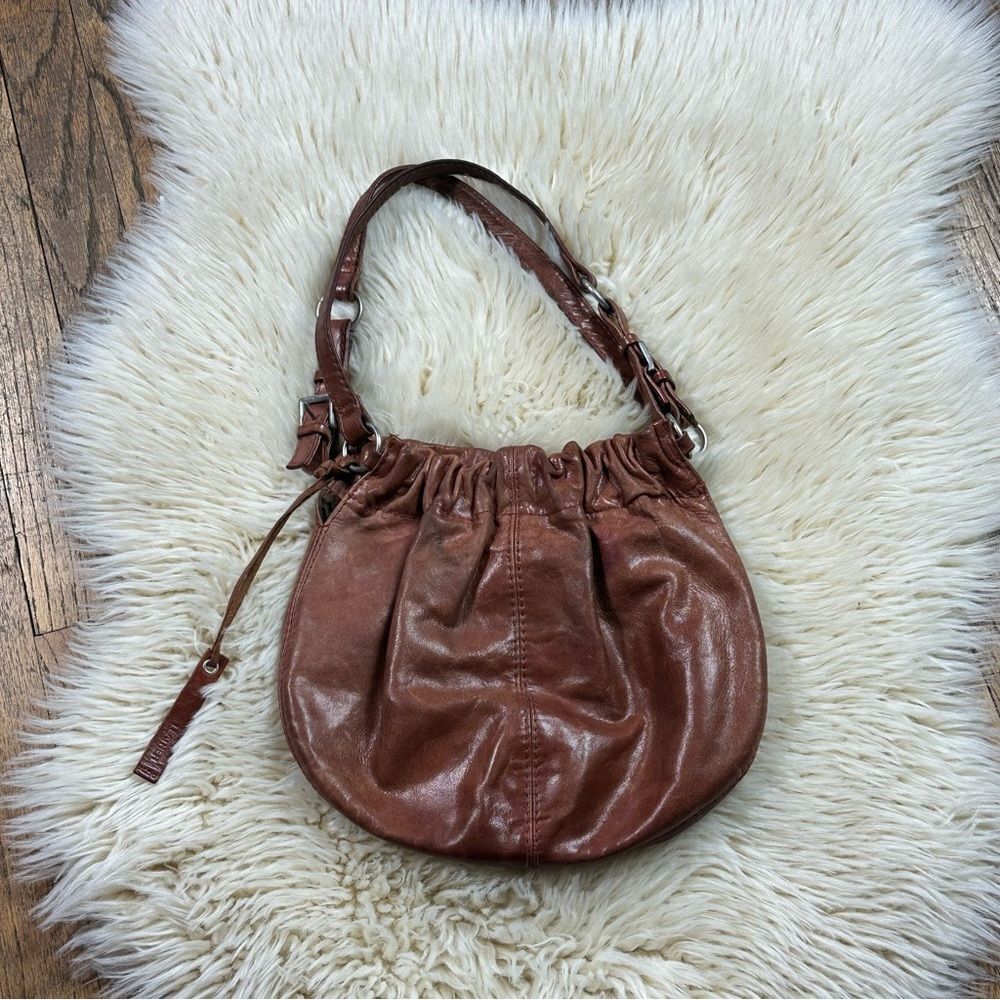 Aldo Tan Leather Hobo Bag